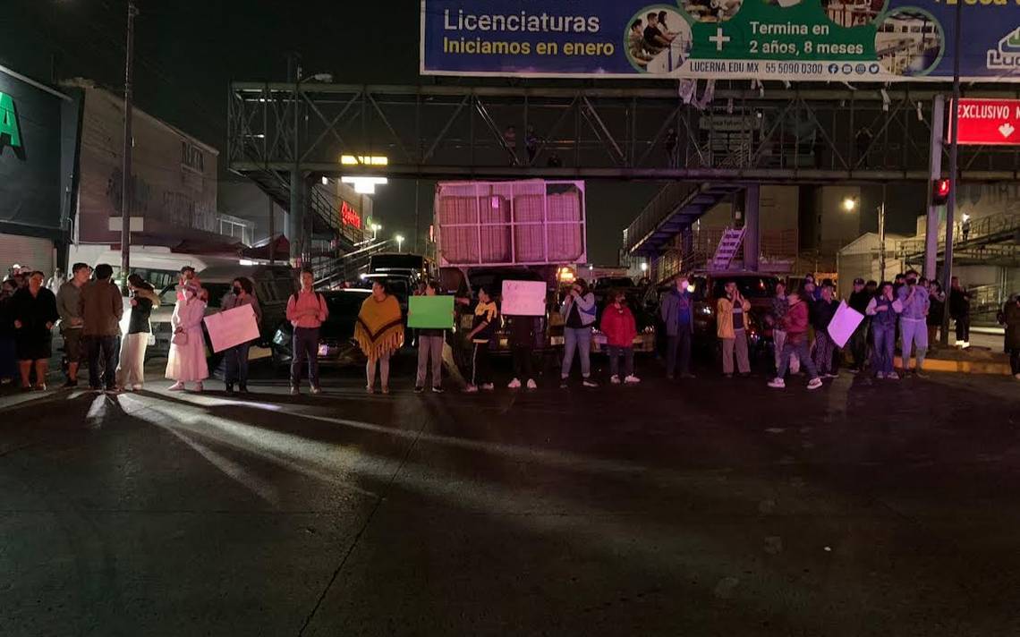 Bloquean La L Pez Portillo En Ecatepec Para Exigir Agua Potable El