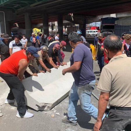 Vecinos de zona oriente de Tlalnepantla protestan por obras del Macrolibramiento Mexiquense – El Sol de Toluca