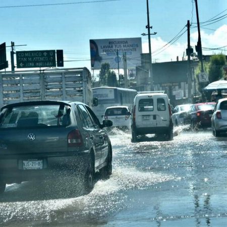 Lluvias generan encharcamientos y leves inundaciones en el valle de Toluca – El Sol de Toluca