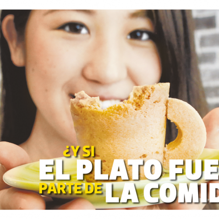 ¿Y si el plato fuera parte de la comida? productos compostables comestibles edibles – El Sol de Toluca