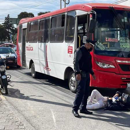 Autobús arrolla a motociclista en Toluca – El Sol de Toluca