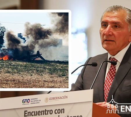 Adán Augusto asegura que se investigará caída de helicóptero en Aguascalientes
