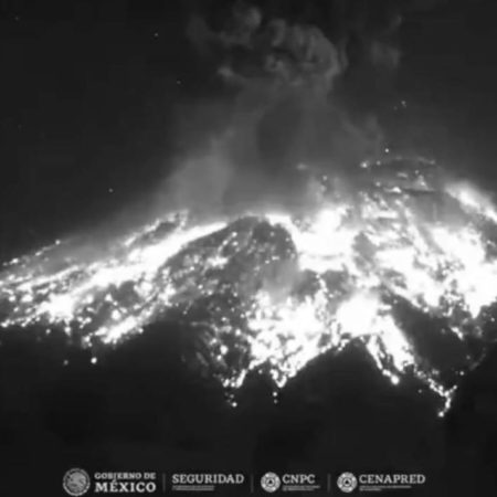 Video | El Popocatépetl registró una nueva explosión en la madrugada – El Sol de Toluca