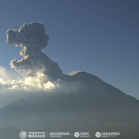 Volcán Popocatépetl registró grandes fumarolas y diversas explosiones – El Sol de Toluca