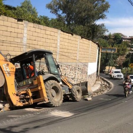 Comienzan los trabajos en la curva del Arco en Valle de Bravo – El Sol de Toluca