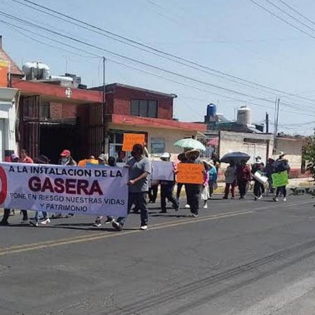 Protestan vecinos contra gasera en San Mateo Otzacatipan – El Sol de Toluca