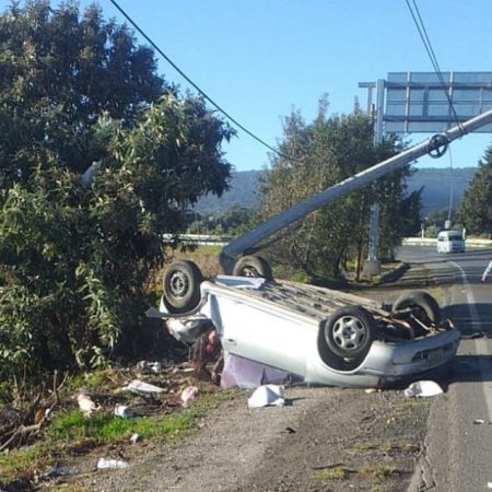 Accidente en la carretera Toluca-Tenango deja al menos dos personas sin vida . – El Sol de Toluca