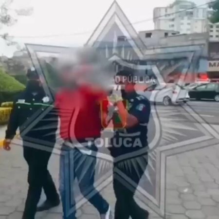 Detienen a un presunto asaltante en la Colonia 8 Cedros – El Sol de Toluca