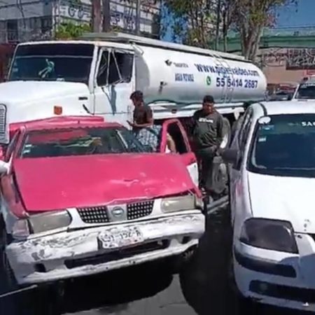 Choque múltiple en Ecatepec deja a una persona lesionada – El Sol de Toluca