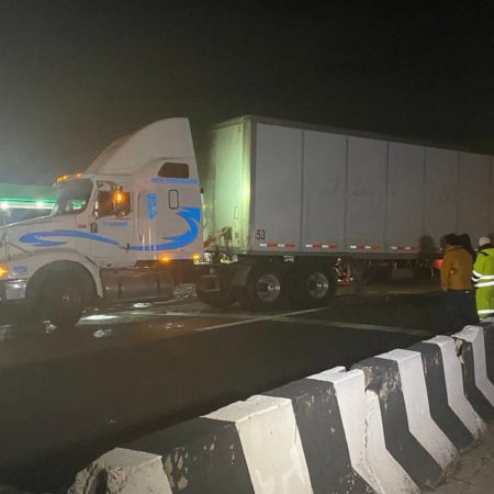 Accidente en la Toluca-Palmillas; chocan dos tractocamiones – El Sol de Toluca