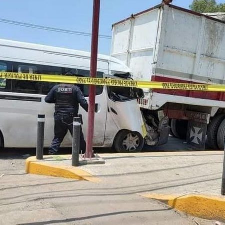 Una persona muerta deja un choque entre una Urvan y un Camión en la México-Texcco – El Sol de Toluca