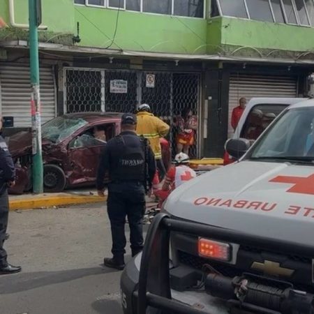 Choque en calles de Toluca deja a dos personas lesionadas – El Sol de Toluca